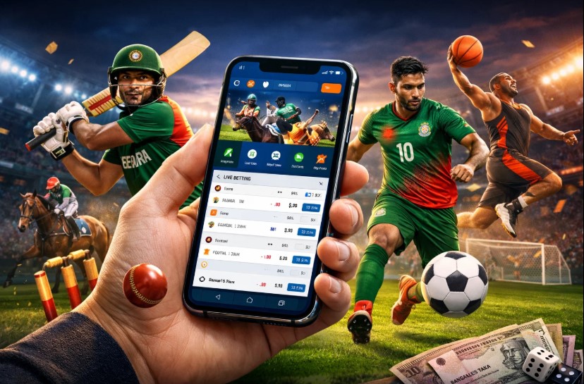 Mostbet Bangladesh mobile sports betting interface